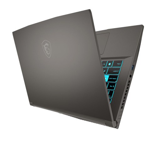 Ноутбук MSI Thin 15 B12VE-1294XRU Core i5 12450H 16Gb SSD512Gb NVIDIA GeForce RTX4050 6Gb 15.6" IPS FHD (1920x1080) Free DOS grey WiFi BT Cam (9S7-16R831-1294)