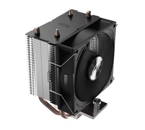 PCCooler R200 S115X/1200/1700/AM4/AM5 (TDP 110W, 90mm Non LED Fan, 2 тепловые трубки 6мм, 2200RPM, 28,3dBa)