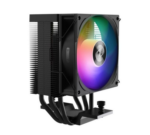PCCooler R300 ARGB BK S115X/1200/1700/AM4/AM5 (TDP 150W, 90mm ARGB Fan, 3 тепловые трубки 6мм, 650-2200RPM, 28,3dBa)
