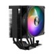 PCCooler R300 ARGB BK S115X/1200/1700/AM4/AM5 (TDP 150W, 90mm ARGB Fan, 3 тепловые трубки 6мм, 650-2200RPM, 28,3dBa)