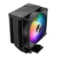 PCCooler R300 ARGB BK S115X/1200/1700/AM4/AM5 (TDP 150W, 90mm ARGB Fan, 3 тепловые трубки 6мм, 650-2200RPM, 28,3dBa)