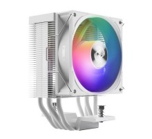 PCCooler R400 ARGB WH S115X/1200/1700/AM4/AM5 (TDP 180W, 90mm ARGB Fan, 4 тепловые трубки 6мм, 650-2200RPM, 28,3dBa)