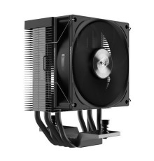 Кулер PCCooler R400 S115X/1200/1700/AM4/AM5 (TDP 180W, 90mm Non LED Fan, 4 тепловые трубки 6мм, 650-2200RPM, 28,3dBa)