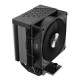 Кулер PCCooler R400 S115X/1200/1700/AM4/AM5 (TDP 180W, 90mm Non LED Fan, 4 тепловые трубки 6мм, 650-2200RPM, 28,3dBa)