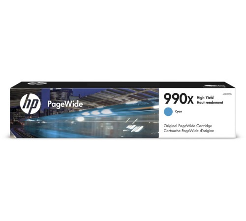 Картридж струйный HP 991X M0J90AE голубой (16000мл) для HP PW Pro 755/772/777