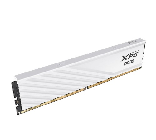 Модуль памяти ADATA DDR5 Общий объём памяти 32Гб Module capacity 16Гб Количество 2 6400 МГц Радиатор Множитель частоты шины 32 1.4 В белый AX5U6400C3216G-DTLABWH