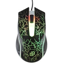 Мышь Оклик 395M SHADOW черный оптическая (1000dpi) USB (3but)
