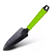 Лопатка садовая узкая Deli DL580812  длина 30 см, защита от ржавчины и коррозии, противоскользящая рукоять
