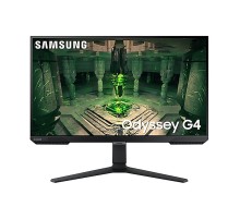 Монитор Samsung 27" Odyssey G4 S27BG400EI черный IPS LED 16:9 HDMI полуматовая HAS Piv 400cd 178гр/178гр 1920x1080 240Hz G-Sync FreeSync Premium DP FHD 5.3кг