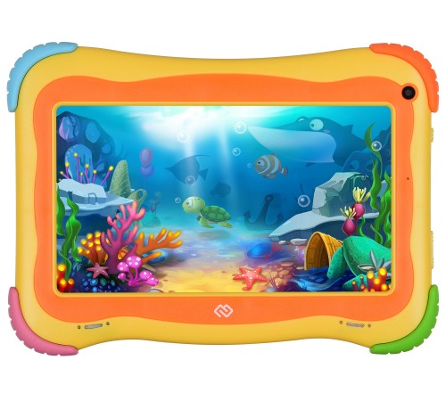 Планшет Digma Optima Kids 7 RK3126C (1.2) 4C RAM1Gb ROM16Gb 7" IPS 1024x600 Android 8.1 разноцветный 2Mpix 0.3Mpix BT WiFi Touch microSD 128Gb minUSB 2500mAh