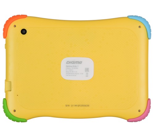 Планшет Digma Optima Kids 7 RK3126C (1.2) 4C RAM1Gb ROM16Gb 7" IPS 1024x600 Android 8.1 разноцветный 2Mpix 0.3Mpix BT WiFi Touch microSD 128Gb minUSB 2500mAh