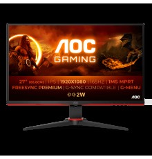 Монитор LCD 27'' 16:9 1920х1080(FHD) IPS, nonGLARE, 250cd/m2, H178°/V178°, 1000:1, 80M:1, 16,7 миллионов цветов, 1ms, VGA, 2xHDMI, DP, Tilt, Swivel, Speakers, Curved, 2Y, Black-Red