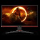 Монитор LCD 27'' 16:9 1920х1080(FHD) IPS, nonGLARE, 250cd/m2, H178°/V178°, 1000:1, 80M:1, 16,7 миллионов цветов, 1ms, VGA, 2xHDMI, DP, Tilt, Swivel, Speakers, Curved, 2Y, Black-Red