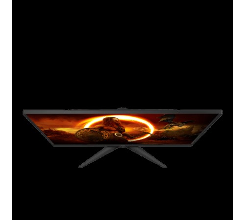 Монитор LCD 27'' 16:9 1920х1080(FHD) IPS, nonGLARE, 250cd/m2, H178°/V178°, 1000:1, 80M:1, 16,7 миллионов цветов, 1ms, VGA, 2xHDMI, DP, Tilt, Swivel, Speakers, Curved, 2Y, Black-Red