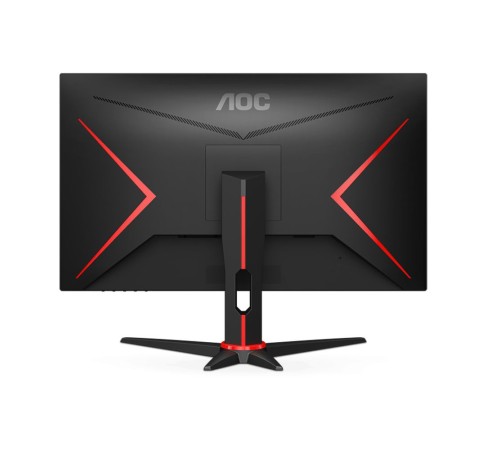 Монитор LCD 27'' 16:9 1920х1080(FHD) IPS, nonGLARE, 250cd/m2, H178°/V178°, 1000:1, 80M:1, 16,7 миллионов цветов, 1ms, VGA, 2xHDMI, DP, Tilt, Swivel, Speakers, Curved, 2Y, Black-Red