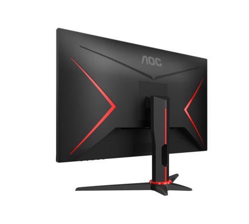 Монитор LCD 27'' 16:9 1920х1080(FHD) IPS, nonGLARE, 250cd/m2, H178°/V178°, 1000:1, 80M:1, 16,7 миллионов цветов, 1ms, VGA, 2xHDMI, DP, Tilt, Swivel, Speakers, Curved, 2Y, Black-Red