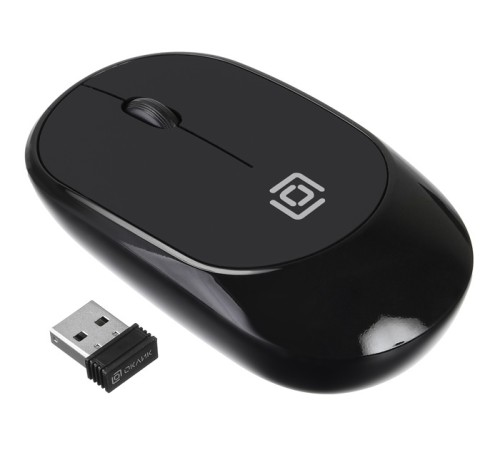 Мышь Оклик 535MW черный/черный оптическая (1000dpi) беспроводная USB (2but) Мышь Оклик 535MW черный/черный оптическая (1000dpi) беспроводная USB (2but)
