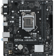 Материнская плата Asus PRIME H510M-R-SI Soc-1200 Intel H510 2xDDR4 mATX AC`97 8ch(7.1) GbLAN+VGA+DVI+HDMI White Box