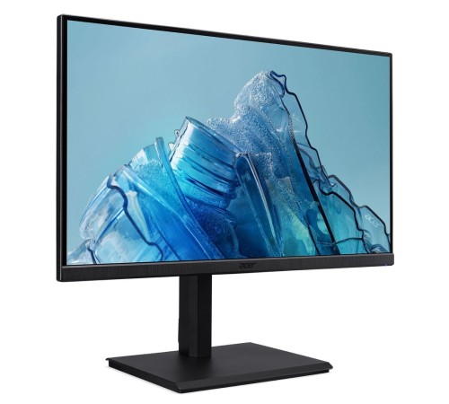 Монитор 23,8'' ACER Vero CB241Ybmirux 85% PCR, 5% OBP, 16:9, IPS, 1920x1080, 1ms, 250cd, 75Hz, 1xHDMI(1.4) + 1xType-C(65W) + Audio out, Speakers 2Wx2, FreeSync, H.adj.150, Delta E<1 (UM.QB1EE.019)