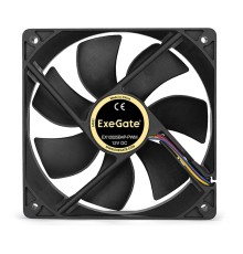 Exegate EX283391RUS Вентилятор ExeGate E12025B4P-PWM, 120x120x25 мм, двойной шарикоподшипник, 4pin, PWM, 22dBA