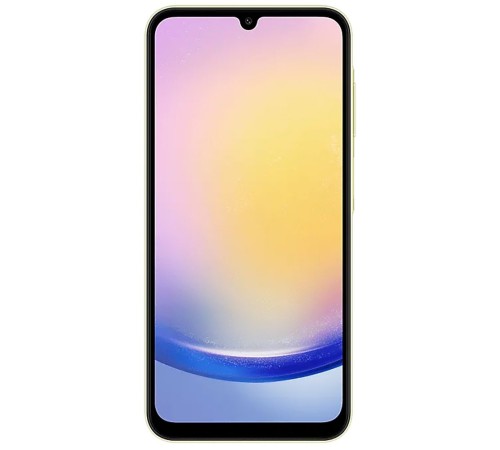 Смартфон Samsung SM-A256E Galaxy A25 128Gb 6Gb желтый моноблок 3G 4G 6.5" 1080x2340 Android 50Mpix 802.11 a/b/g/n/ac NFC GPS GSM900/1800 GSM1900 TouchSc