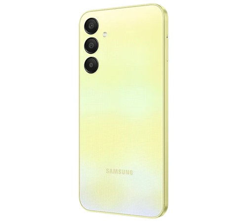 Смартфон Samsung SM-A256E Galaxy A25 128Gb 6Gb желтый моноблок 3G 4G 6.5" 1080x2340 Android 50Mpix 802.11 a/b/g/n/ac NFC GPS GSM900/1800 GSM1900 TouchSc