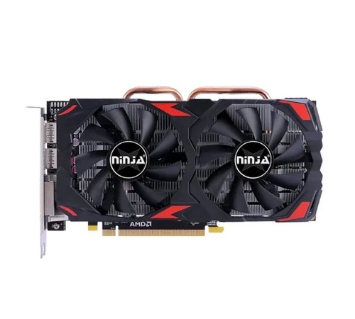 Видеокарта Ninja (Sinotex) RX580 4GB GDDR5 256-bit HDMI DPx2 2FAN RTL Видеокарта Ninja (Sinotex) RX580 4GB GDDR5 256-bit HDMI DPx2 2FAN RTL