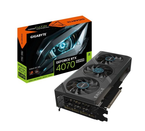 RTX4070SUPER EAGLE OC 12GB GDDR6X 192-bit DPx3 HDMI 3FAN RTL