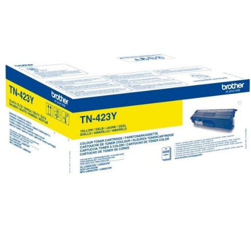 Картридж лазерный Brother TN423Y желтый (4000стр.) для Brother HL-L8260/8360/DCP-L8410/MFC-L8690