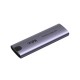 SSD Корпус Netac WH51 M.2 NVMe/SATA SSD Case, USB3.1 Gen2 10Gb/s to M-Key(M&B key) NVMe & SATA, Aluminum Cover, Compatible with 4 size of 2280/2260/2242/2230, with C to C and C to A cable