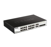 D-Link DGS-1210-20/FL2A Управляемый L2 коммутатор с 16 портами 10/100/1000Base-T и 4 комбо-портами 100/1000Base-T/SFP
