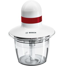 Измельчитель электрический Bosch MMRP1000 0.8л. 400Вт белый/красный