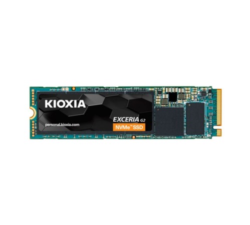 M.2 2280 500GB KIOXIA EXCERIA G2 Client SSD LRC20Z500GG8 LRC20Z500GG8 PCIe Gen3x4 with NVMe, 2100/1700, IOPS 400/400K, MTBF 1.5M, 3D TLC NAND, 200TBW, RTL M.2 2280 500GB KIOXIA EXCERIA G2 Client SSD LRC20Z500GG8 LRC20Z500GG8 PCIe Gen3x4 with NVMe, 2100/1700, IOPS 400/400K, MTBF 1.5M, 3D TLC NAND, 200TBW, RTL