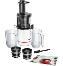 Соковыжималка шнековая Bosch MESM500W 150Вт рез.сок.:1000мл. белый