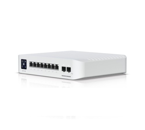Коммутатор Ubiquiti Unifi Enterprise 8 Po, 8-port, Layer 3 switch with 2.5 GbE PoE+ output. 120W (USW-Pro-8-PoE)