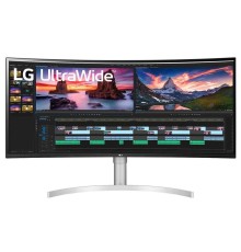 Монитор LG 38" UltraWide 38WN95C-W белый IPS LED 1ms 21:9 HDMI M/M матовая HAS Piv 450cd 178гр/178гр 3840x1600 144Hz G-Sync DP UW USB 8.32кг