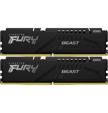 Память DDR5 2x32Gb 5600MHz Kingston KF556C40BBK2-64 Fury Beast RTL PC5-44800 CL40 DIMM 288-pin 1.25В dual rank