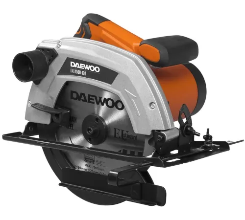 Циркулярная пила (дисковая) Daewoo DAS 1500-190 1500Вт (ручная) D диска.:190мм Циркулярная пила (дисковая) Daewoo DAS 1500-190 1500Вт (ручная) D диска.:190мм