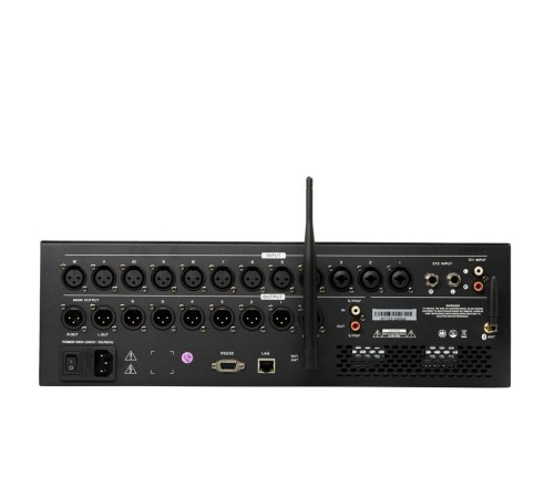 Цифровой рэковый микшер, 12 каналов  Exell EDM12RACK
