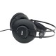 Наушники мониторные AKG K52 2.5м черный проводные оголовье (3169H00010)