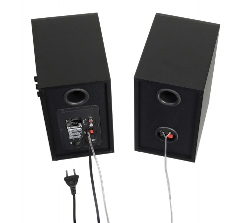 Колонки Оклик OK-166 BT 2.0 черный 40Вт BT