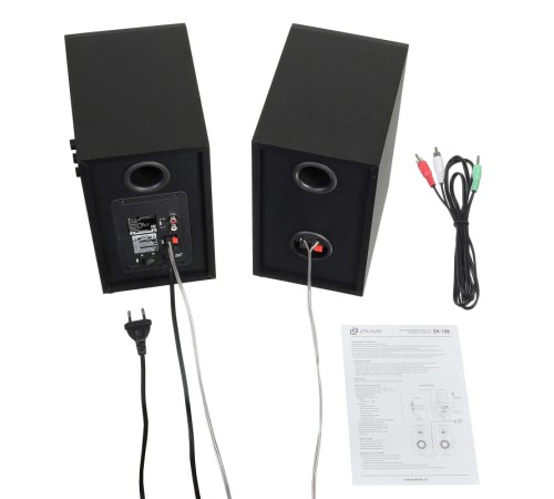 Колонки Оклик OK-166 BT 2.0 черный 40Вт BT