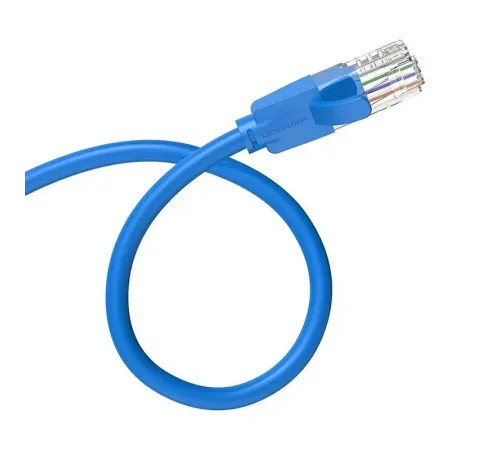 Патч-корд Vention прямой UTP cat.6, RJ45 - 3м. Синий Vention IBELI