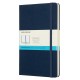 Блокнот Moleskine CLASSIC QP066B20 Large 130х210мм 240стр. пунктир твердая обложка синий сапфир