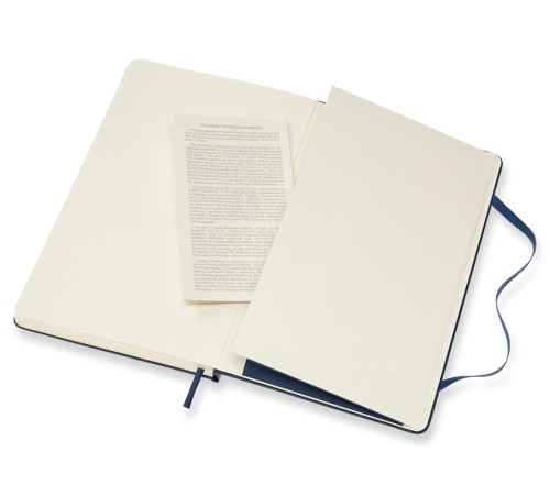 Блокнот Moleskine CLASSIC QP066B20 Large 130х210мм 240стр. пунктир твердая обложка синий сапфир
