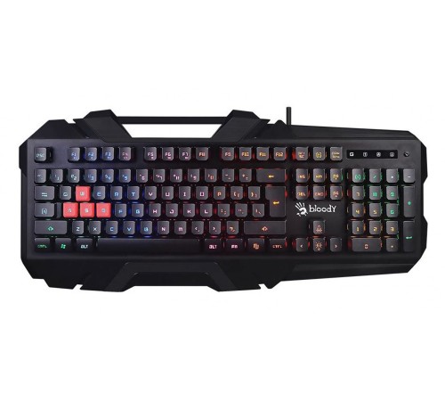Клавиатура A4Tech Bloody B150N черный USB for gamer LED