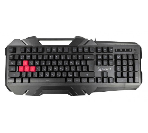 Клавиатура A4Tech Bloody B150N черный USB for gamer LED