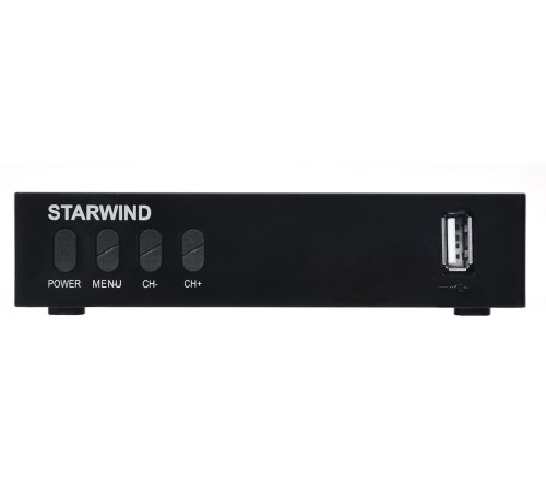 Ресивер DVB-T2 Starwind CT-220 черный Ресивер DVB-T2 Starwind CT-220 черный