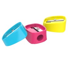 Точилка для карандашей ручная Deli ER00803 U-touch 1 отверстие пластик ассорти туба