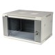 Шкаф коммутационный Lanmaster (TWT-CBWPG-9U-6X4-GY) настенный 9U 600x400мм пер.дв.стекл 60кг серый